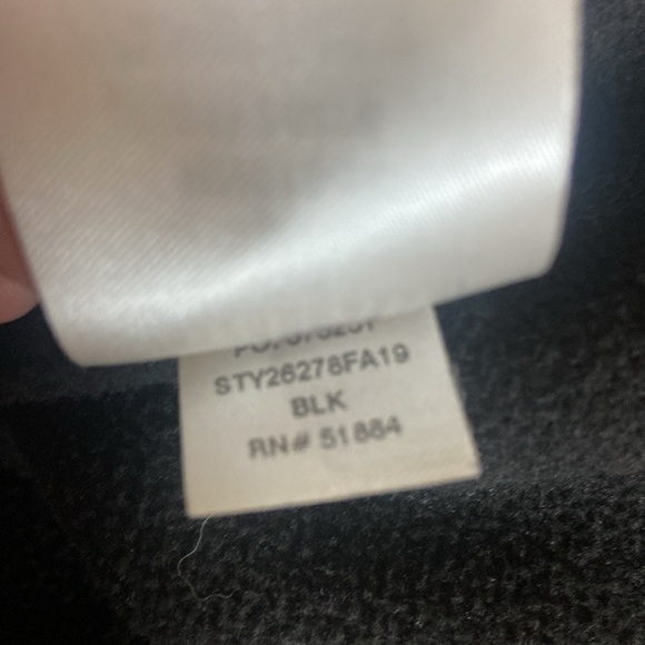 Patagonia Women's Micro D 1/4-Zip Fleece Sz S STY26278 BLK - Picture 5 of 5